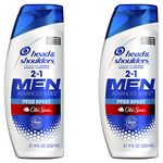 Head and Shoulders Old Spice Pure Sport 2 in 1 Pure Sport Anti-Dandruff Shampoo and Conditioner for Men, 23.7 Ounce 2 Count