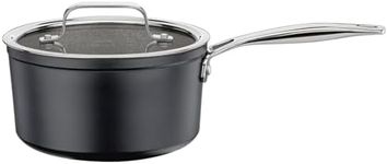 Spring Meridian Intense Pro Nonstick Recycled Aluminum Saucepan with Lid, 2 Qt./ 7-Inch
