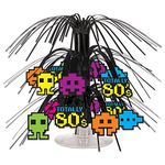 Beistle 80's Mini Cascade Centerpiece, 7 1/2-Inch, Multicolor