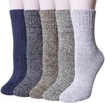 Loritta Wool Socks for Women Warm W