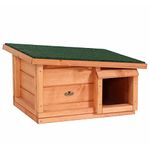 Hedgehog House Hibernation Shelter Wood Predator Proof Solid