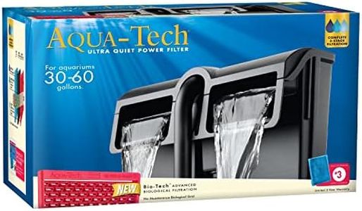 AQUA-TECH Power Aquarium Filter, 30 to 60-Gallon Aquariums, (ML90740-00)