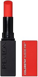Revlon ColorStay Suede Ink, Pintalabios Mate de Larga duración, Enriquecido con Vitamina E (Tono 007 Feed The Flame)