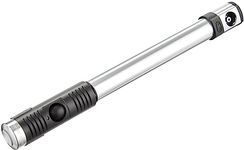 Crankbrothers Klic HP Bicycle Pump with Pressure Gauge Unisex Adult Silver