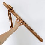 Walnut Bass Flute Low C# 432 Hz - N