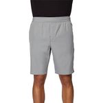 O'NEILL Mens 19" Fade Board Shorts - Mens Swim Trunks with Fast-Drying Stretch Fabric - Mens Bathing Suit with Pockets, Light Grey | Interlude Hybrid, Medium