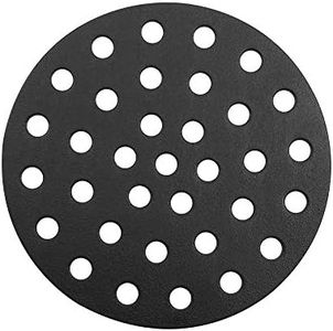 Dracarys 10.5 inch Cast Iron Charcoal Grate,BBQ High Heat Charcoal Plate Fit for Kamado Joe Classic Weber Smokey Joe Fire Grate Pit Boss Grill Parts Charcoal Grate Replacement Parts-10.5 inch