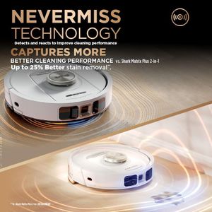 Shark PowerDetect Robot Vacuum Mop – White