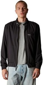 Members Only Men's Athletic Club Jacket Jacket (Black, 5X-Large)