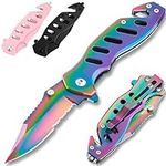 Rainbow Pocket Knife - Legal Knife 