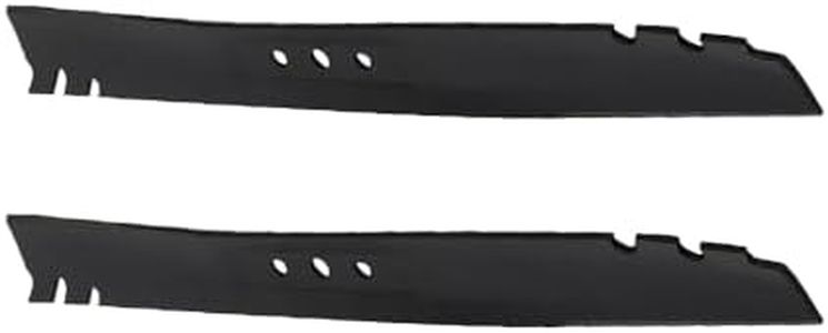 Apeixoto 131-4547-03 Mulching Blades Replacement for Toro 22'' Recycler Blades with OE 20330C 20065 104-8697-03 20016 20017 20332 20071 Compatible with Toro Recycler Mower 22 in. Deck 2 PCS