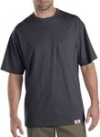 Dickies Men's 2-Pack Short-Sleeve Pocket T-Shirts, Charcoal, XXL