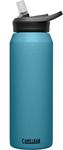 CamelBak Eddy+ Water Bottle with Straw 32 oz - Insulated Stainless Steel, Larkspur