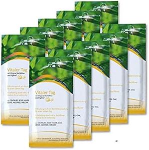 10 x Aromatücher aus Baumwolle"Vitaler Tag" Erfrischungstuch