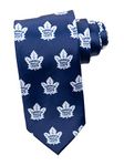 NHL Men's All Over Team Logo Neck Tie (Toronto Maple Leafs)