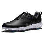 FootJoy Men's Ecomfort Golf Shoe, Black/Black, 10.5 Wide