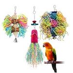 Bird Parrot Toys 3 Pack Bird Shredd