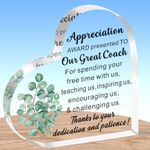 AMZQ Thank You Coach Gifts for Men Women Appreciation Football Coach Gifts