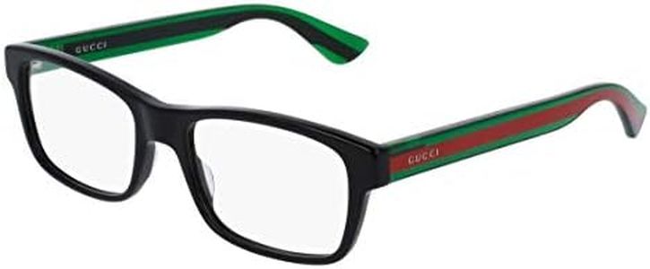 Gucci GG0006O Optical Frame 002 Black Green Transparent 53 mm