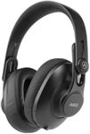 AKG K361-BT Bluetooth Studio Headphones, Over-Ear Closed-Back Design for Professional Performance, Foldable with 3 position hinges, 28 hour battery life, Built in Microphone, Earcup Gesture Controls