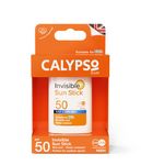 Calypso Invisible Sun Stick, SPF50 Sun Protection for Wet and Dry Skin, 15g