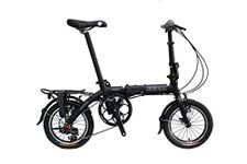 Pace 3.0 Model - SOLOROCK 14" 3 Speed Aluminum Folding Bike - Super Light (Matt BK)