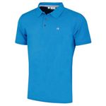 Calvin Klein Mens Campus Polo Shirt - Blue - L
