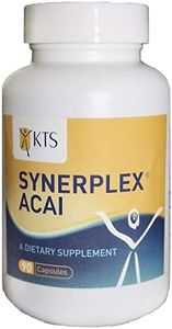 Synerplex® Açaí Capsules - All-Natural, Nutrient Dense, Antioxidant Rich Superfood Supplement to Benefit Your Brain, Heart, and Improve Overall Health (90 Capsules)