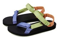 Teva Unisex-Child Original Universal Sandal, Wind Multi, 4 Little Kid