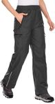 Women's Rain Pants Waterproof Hikin