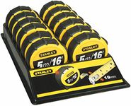Stanley 1-30-696 Tape Measure Tylon 5MX19MM Tray X12 [Pack Size: 12] (Epitome Certified)