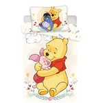 Jerry Fabrics Baby Bed Linen Disney Winnie The Pooh 100 x 135 cm 100% Cotton Multi-Coloured