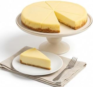 Andy Anand Sugar Free Exquisite & Gluten Free New York Cheesecake - Indulge Guilt Free in a Fresh, Heavenly Dessert Made With California Cream Cheese Unbeatable Taste Diabetic Friendly 9-inch (2 lb)