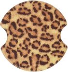 Thirstystone Leopard Print Car Coasters