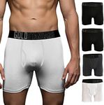 Gold Standard 4-Pack Mens Boxer Bri