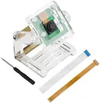 FREENOVE 5MP Camera for Raspberry Pi 5 4 B 3 B+ A+ Zero 2 W with Adjustable Holder and Ribbon Cable, 62° Viewing Angle, 1080P 720P Output