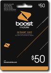 $50 Re-boost Card By Boost Mobile