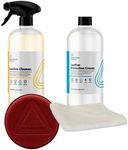 Restorers Deep Leather Cleaner & Protection Conditioner Care Kit for Cleaning & Protecting Car Interiors, Furniture Suite, Sofa, Settee, Jackets & Leather Items, 2x 500ml - Leather Repair Company