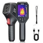 HIKMICRO B10S Thermal Camera 256 x 192 IR Resolution with 2MP Visual Camera, 3.2" 640 × 480 Resolution LCD Screen Thermal Imaging Scanner for Home Inspection, SuperScene™, 25 Hz Refresh Rate