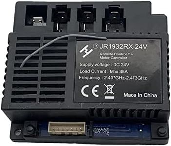 JR1932RX-24V Control Box Receiver Match 2.4G Bluetooth Remote Control, Accessory Receive Controller Signal Install Children's Electric Ride on Kids Car Replacement Parts