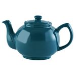 Price & Kensington Teapot | Stoneware, Teal, 6 Cup