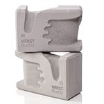 Wrist Buddy Yoga Block 2 Pack Pair (Gray)