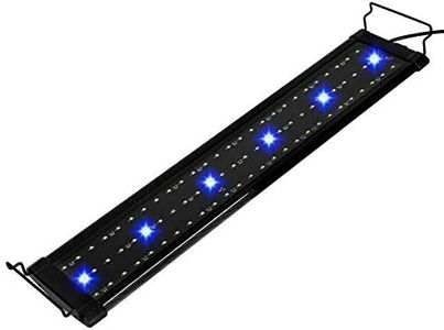 60 90cm Aquarium LED Light Lighting Full Spectrum Aqua Plant Fish Tank Lamp AU (60CM/78LEDS/15W)