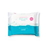 Carell Body Care Wipes - Pack of 1 - 60 Wipes - Easy to Use, Containing Aloe Vera. Dermatologically Tested, Alcohol-Free, Gentle pH Neutral Formula