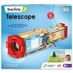 Smartivity Telescope Toy for Kids Age 8-14 Years Old | Measure Height & Distance | Best Birthday Gift for Boys & Girls| DIY Science Toys for Kids 8,9,10,11,12,13,14 Year| STEM Wooden Construction Game