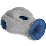 Ostrichpillow Original Travel Pillow & Power Nap Pillow Microbead Filled, Unique Patented Design, Versatile Use, Easy to Clean