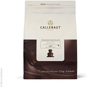 Callebaut Belgian Dark Chocolate for Fountains 5 pounds