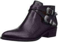 FRYE Women's Ray Western Shootie Boots, Black, 7 M US