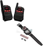 SpyX Walkie Talkies + Recon Watch - Double Agent Tool Set! 2 Pack of Walkie Talkies + an 8-in-1 Watch. Essential Items for Any Spy Gear Collection to Get The Job Done While Spying On The Enemy