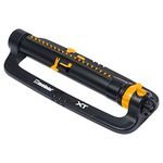 Melnor XT Turbo Oscillating Sprinkler with One Touch Width Control & Flow Control, Waters up to 4,000 sq.ft.